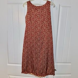Liz Claiborne red floral dress size 6